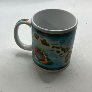 Vintage Map Hawaii‎ ABC Stores Coffee Mug Souvenir Island Travel 2018